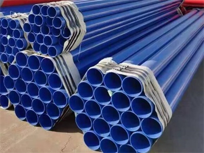 湛江涂塑钢管表层出现气孔的原因